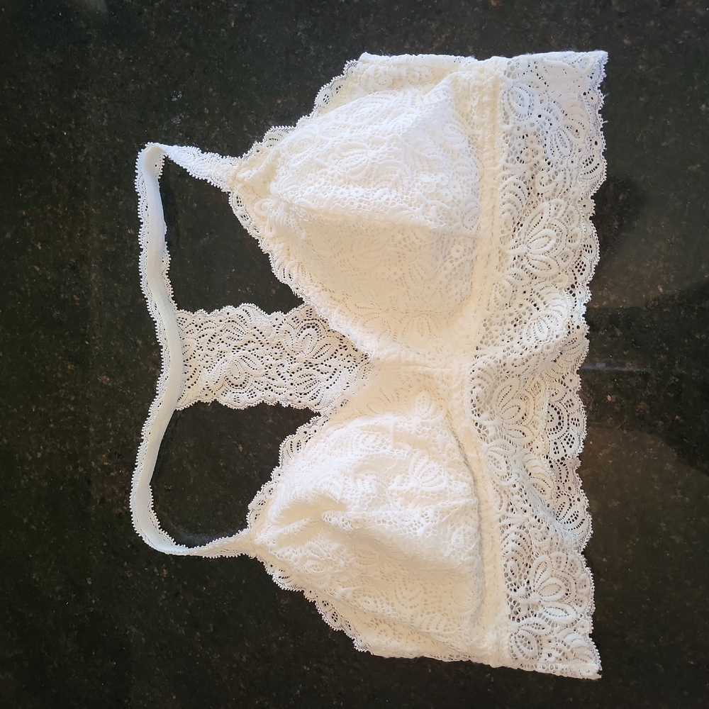 Auden Lightly Lined Racerback Bralette Size Large